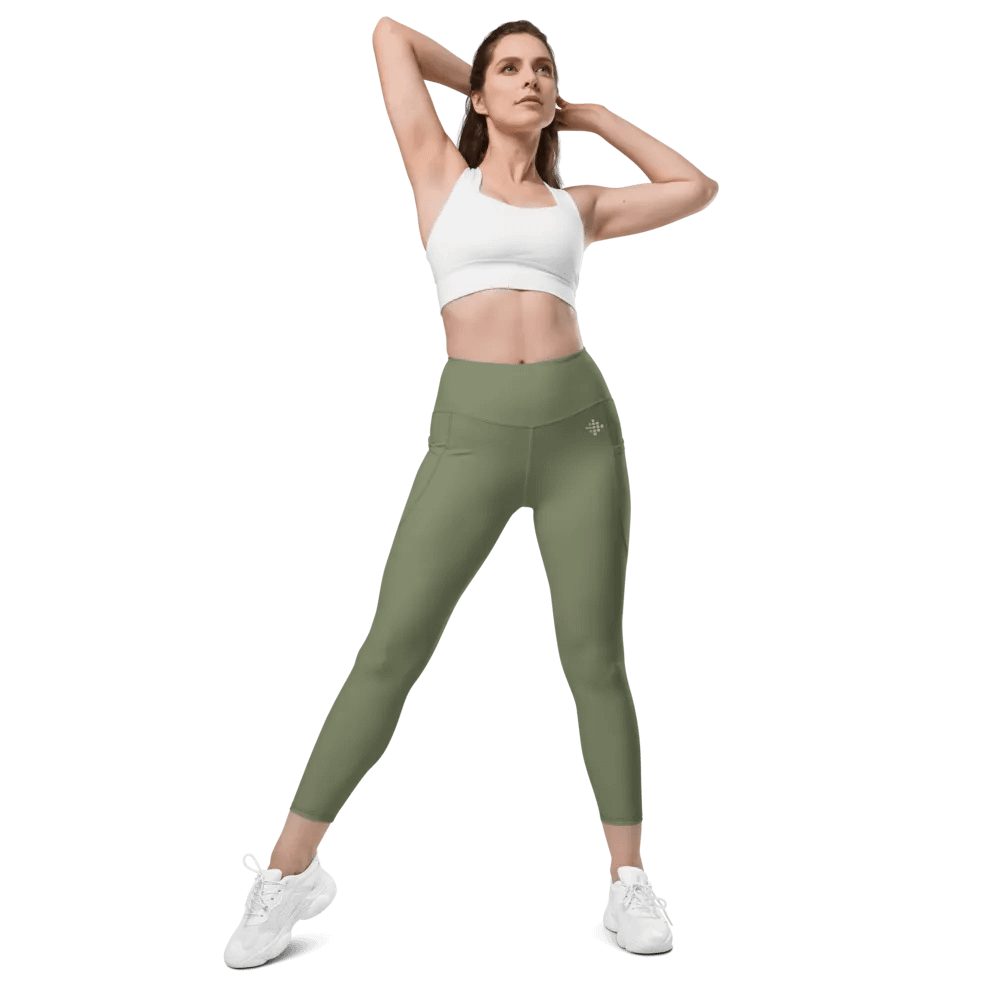 Garden green Leggings with Pockets product image (10)