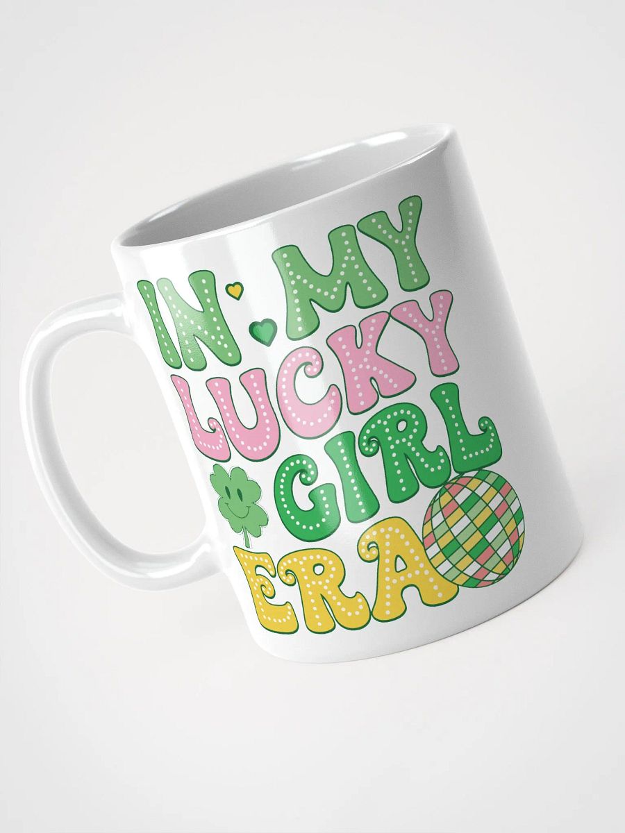 Lucky Girl Era White Glossy Mug product image (7)
