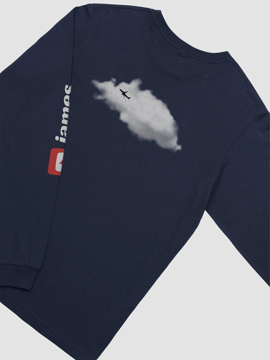 💤 First Class Pyjama Long Sleeve Top (Navy) - Two-Tone Gold Tailfin product image (4)