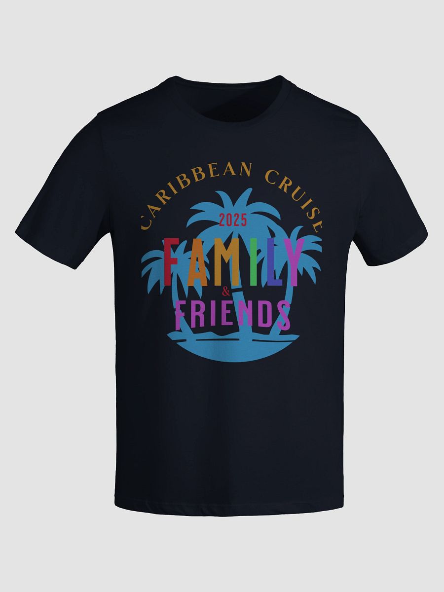 (Women's) Caribbean Cruise 2025 Family & Friends T-Shirt product image (31)
