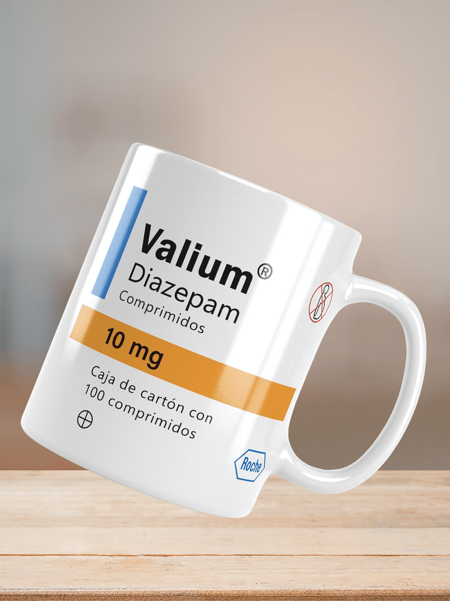 "Diazepam-spanish" Ceramic mug product image (8)