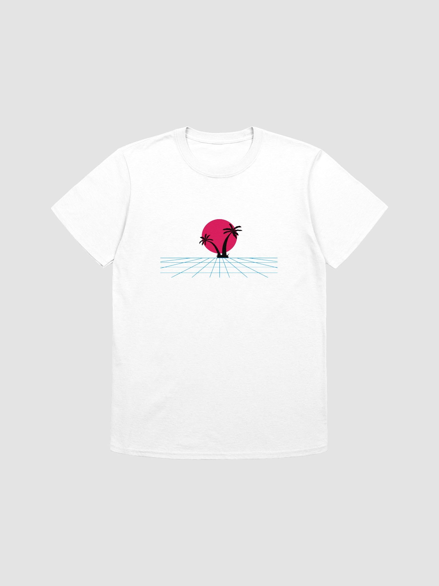 Retro Synthwave Palm Trees T-Shirt product image (1)