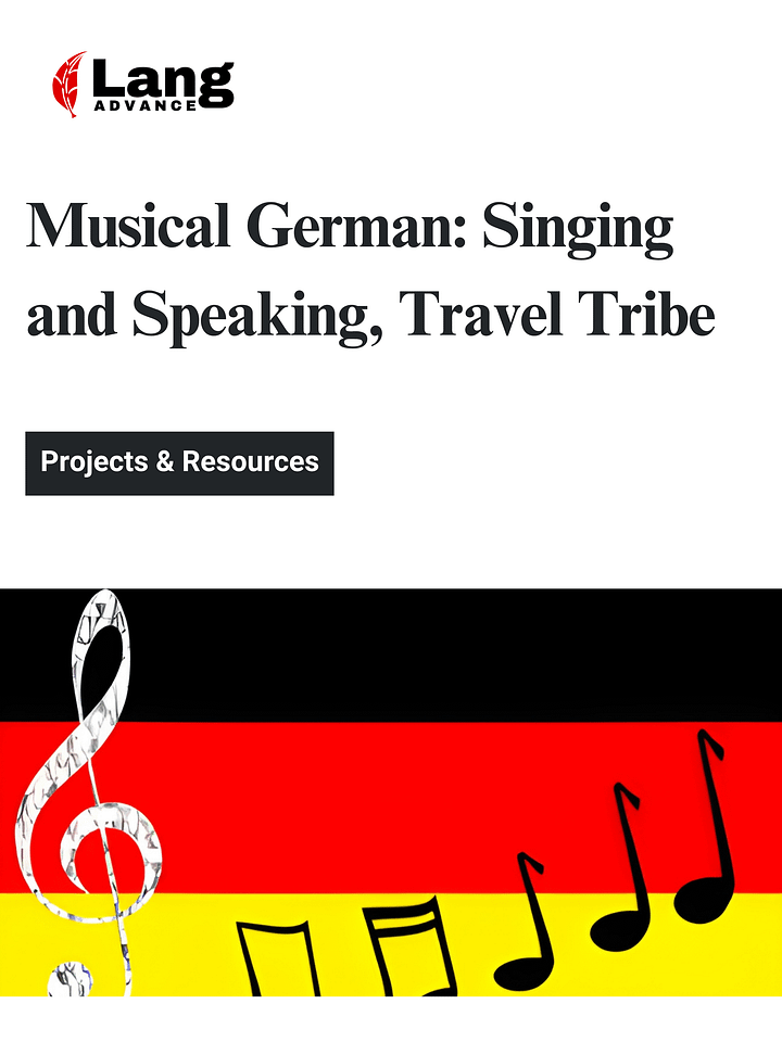 Musical German Singing and Speaking, Travel Tribe product image (1)
