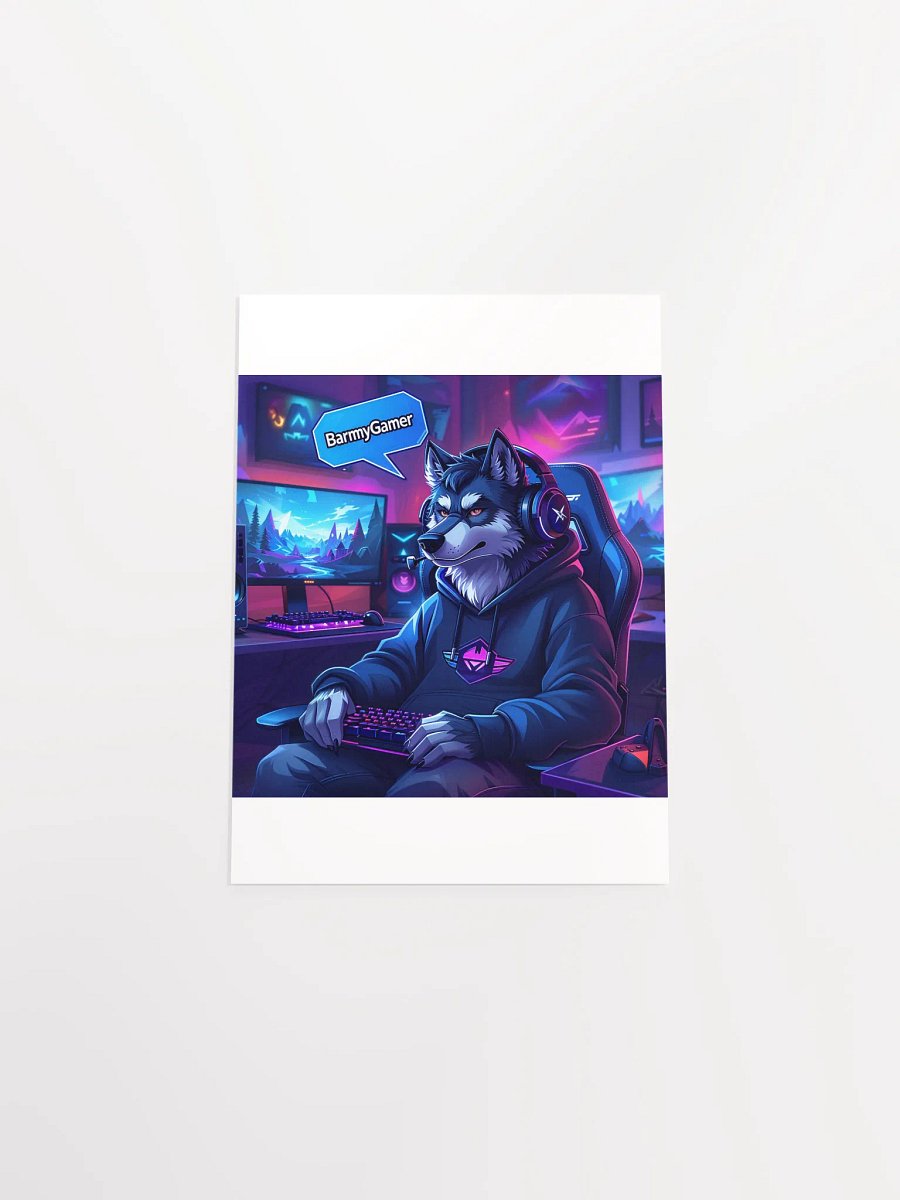BarmyGamer Gaming Setup Poster product image (32)