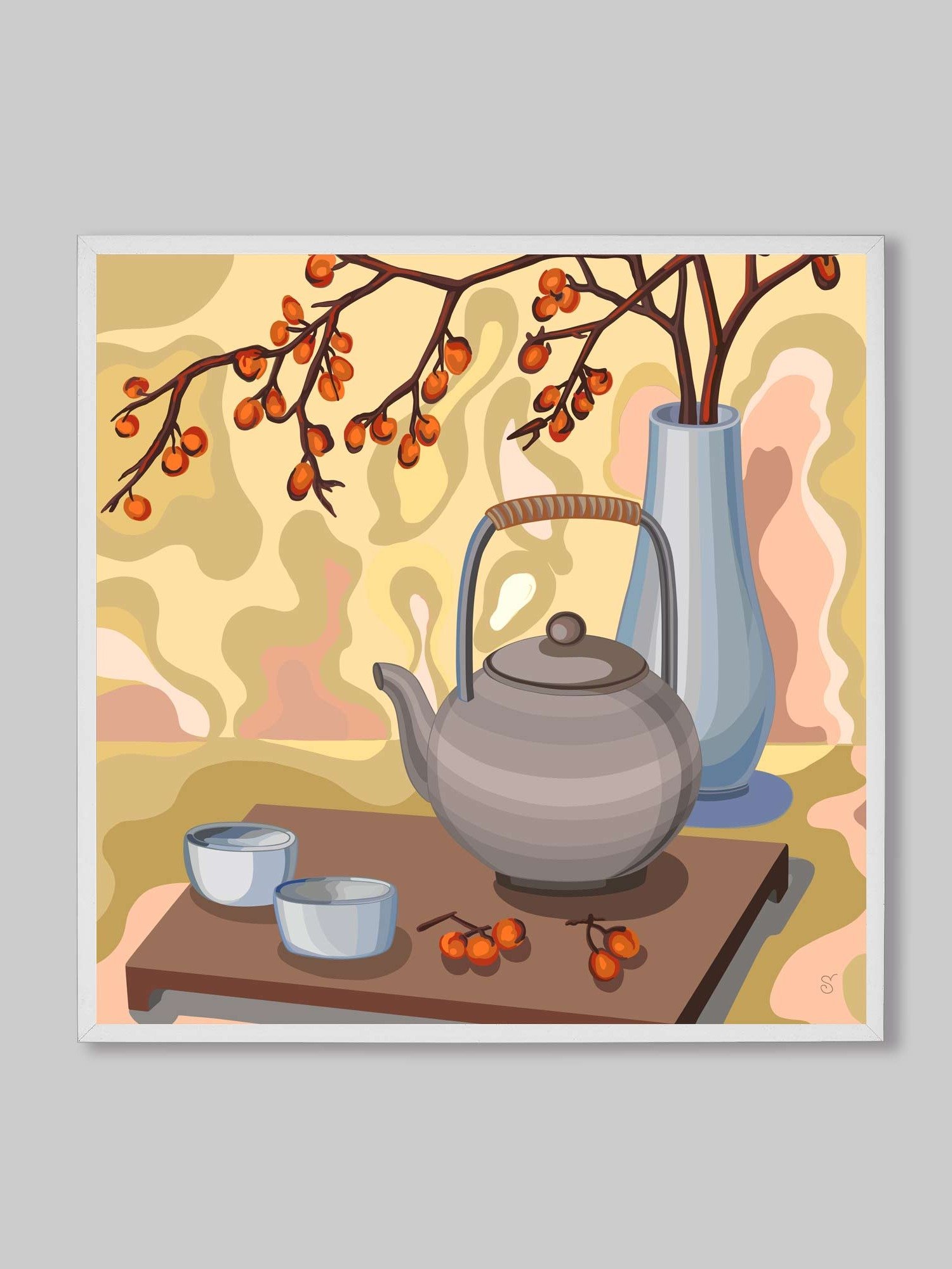 Berries and Brew Canvas Art - Coffee Shop No. 1 product image (118)