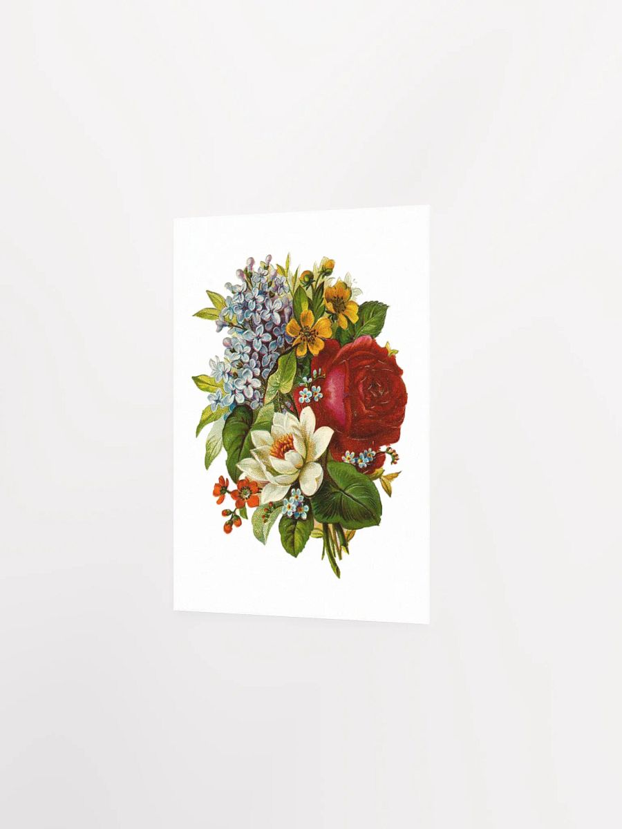 Vibrant Floral Cluster Poster Print product image (2)