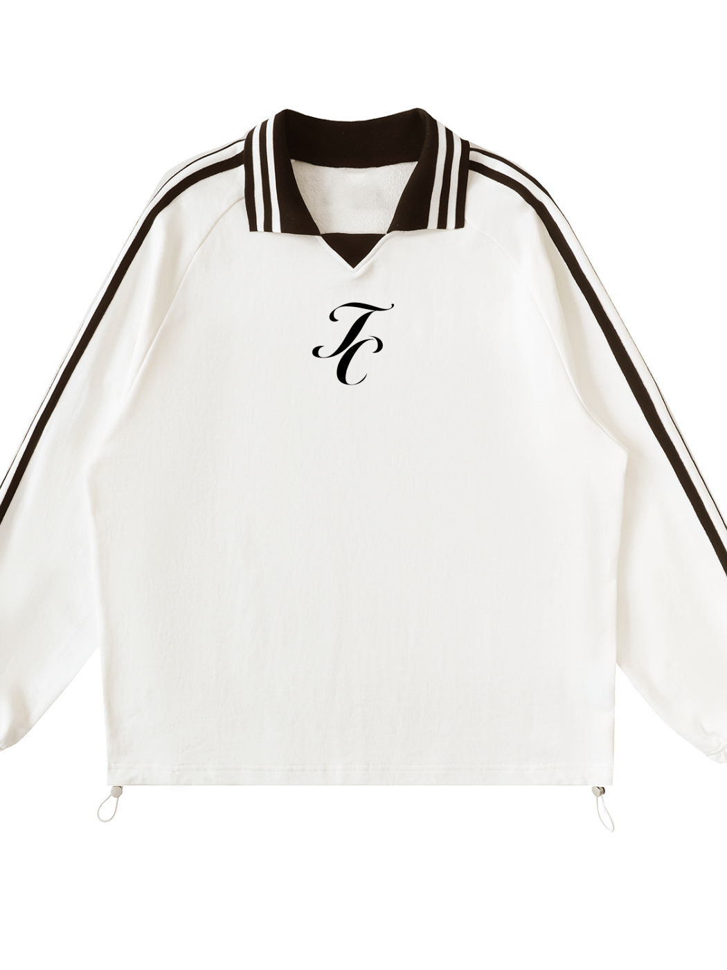 Through Christ Striped Collar Pullover product image (1)