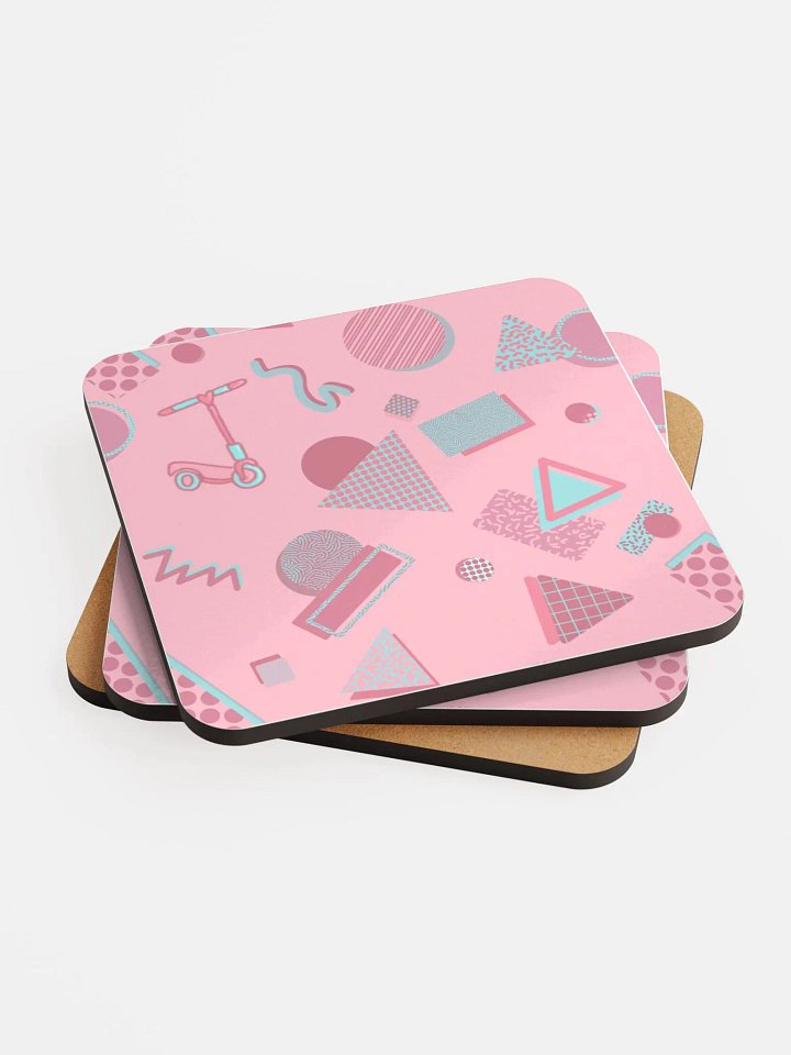 90s Scooter Pop Pastel Coasters product image (2)