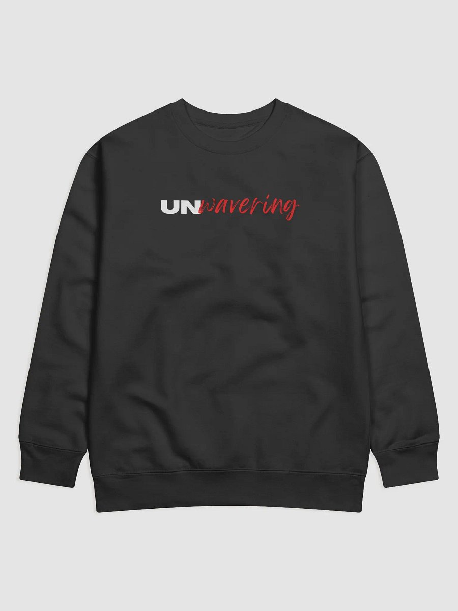 Unwavering Script Premium Sweatshirt product image (4)