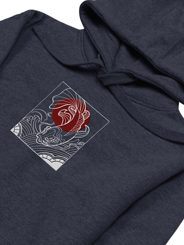 Carpe koï 鯉 Hoodie embroidered product image (2)