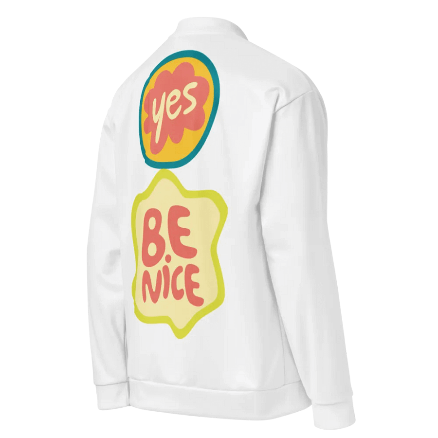 Wavy Vibes All-Over Print Bomber Jacket product image (6)