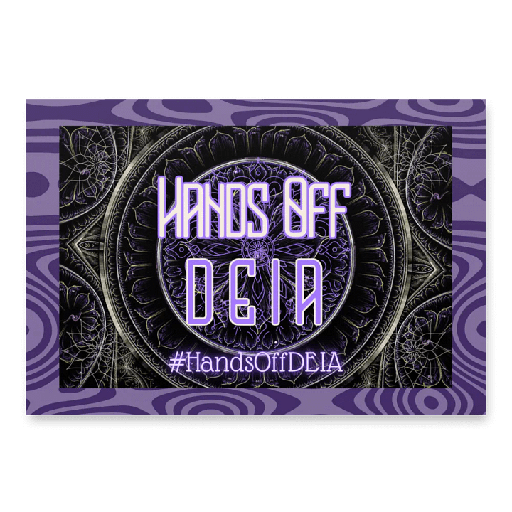 Hands Off DEIA, HOD, Protest Papers product image (2)