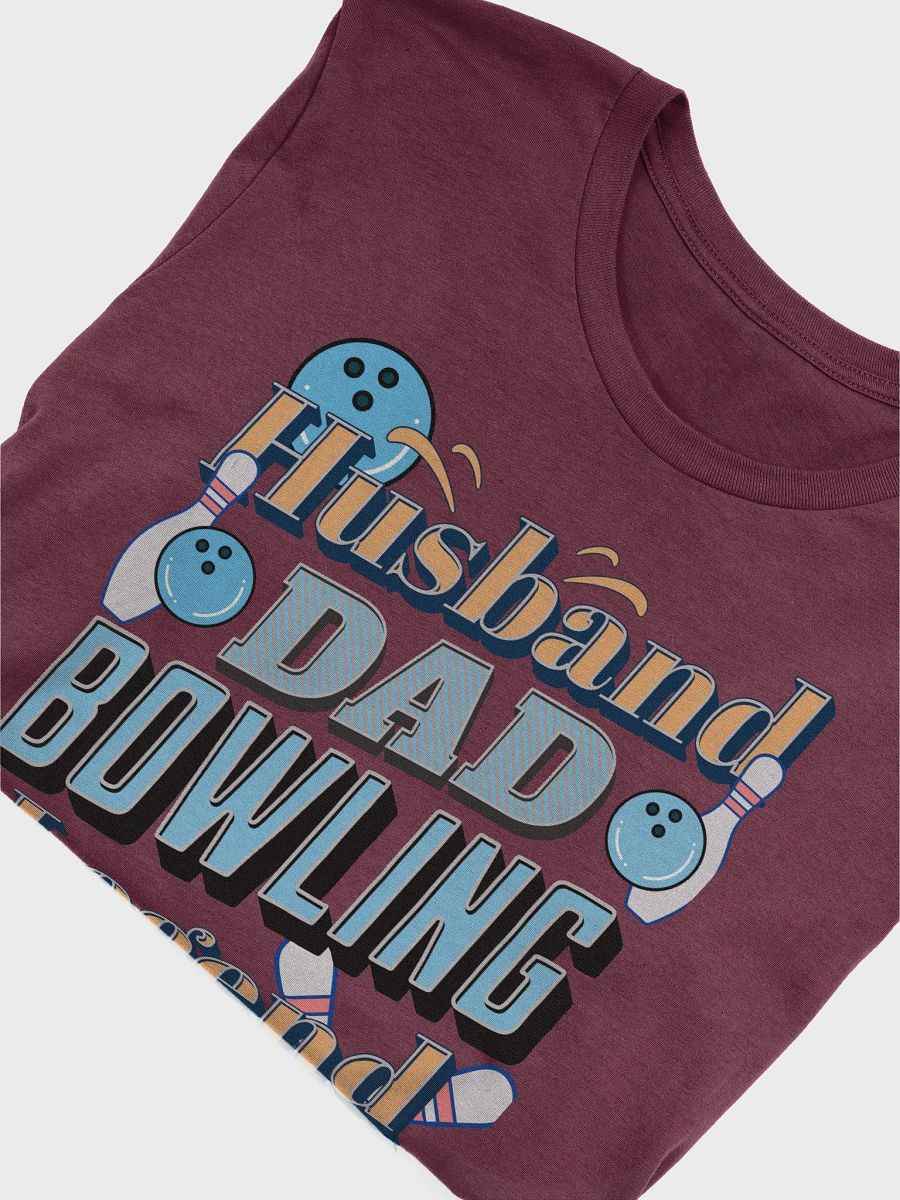 Husband Dad Bowling Legend Graphic T-Shirt product image (33)