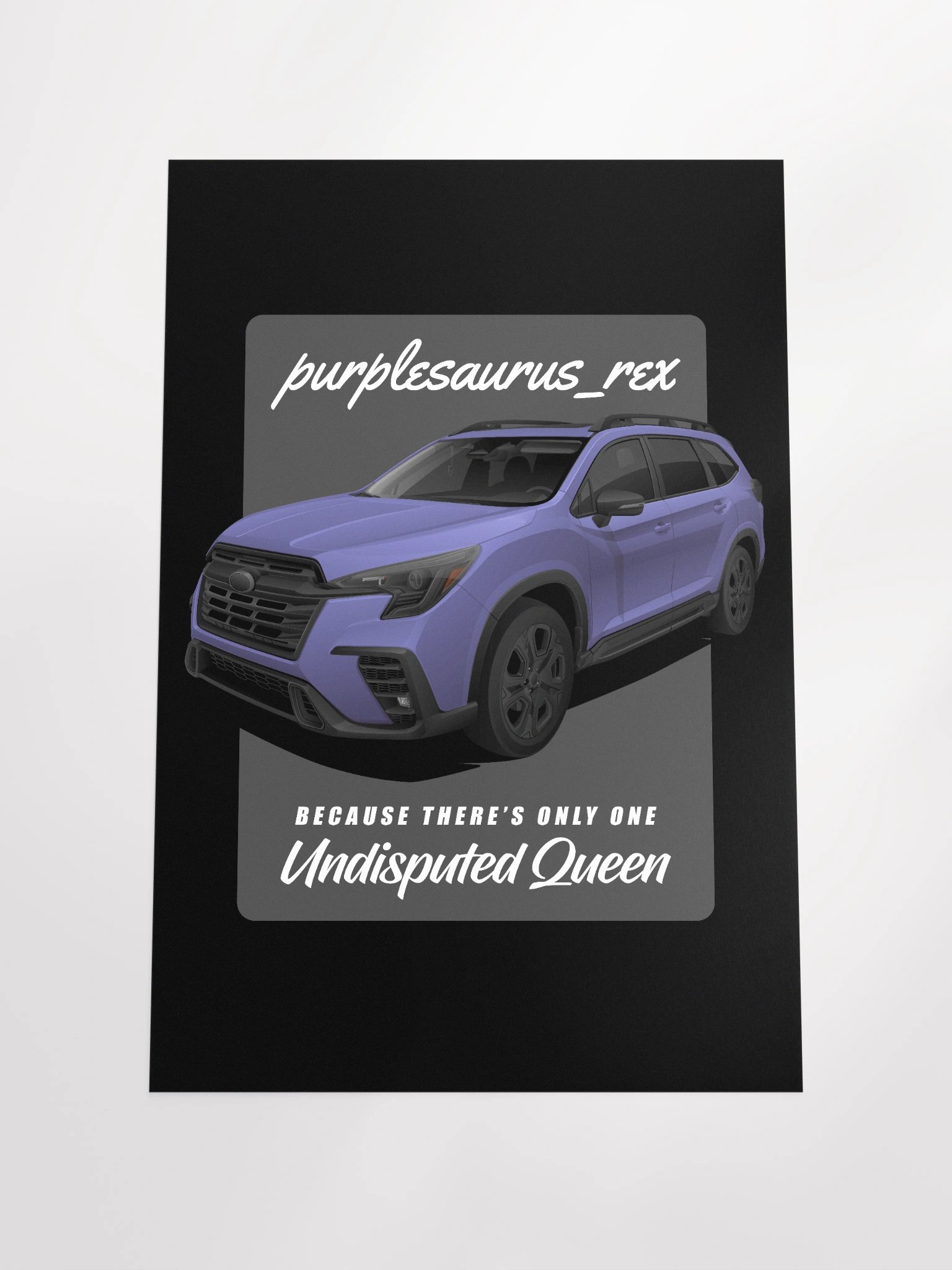 Poster - purplesaurus_rex product image (4)