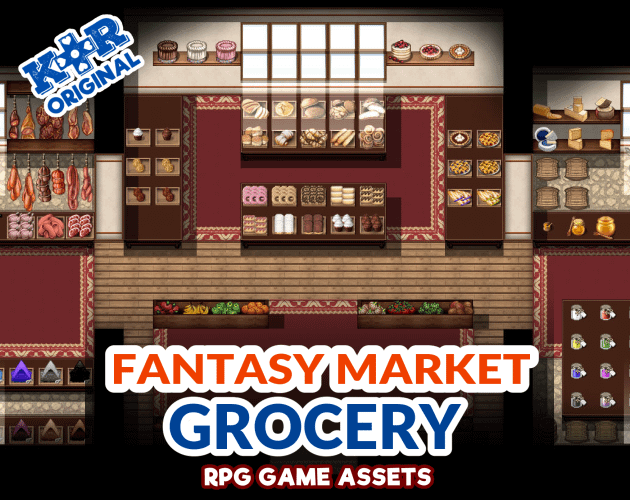 SAMPLE MAPS: Fantasy Market - Grocery product image (1)