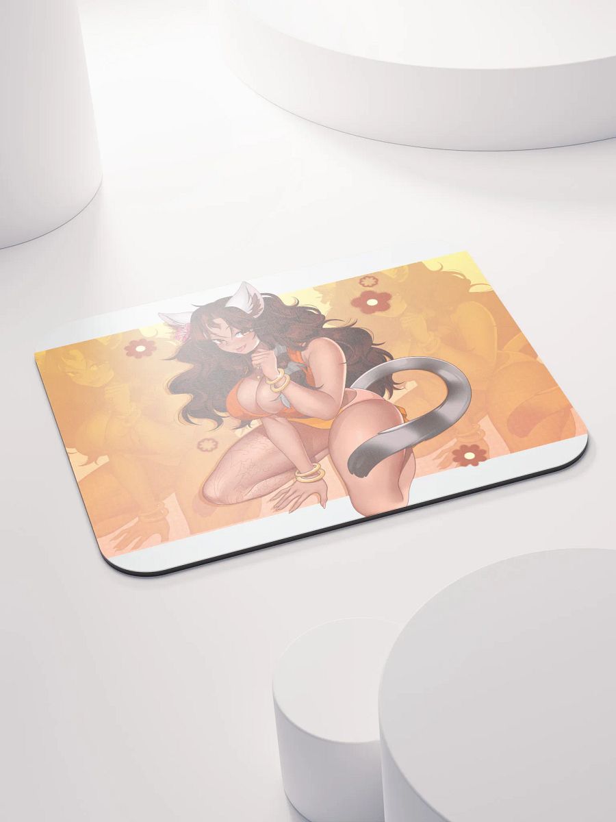 Clementine Orange Pop Mousepad product image (3)