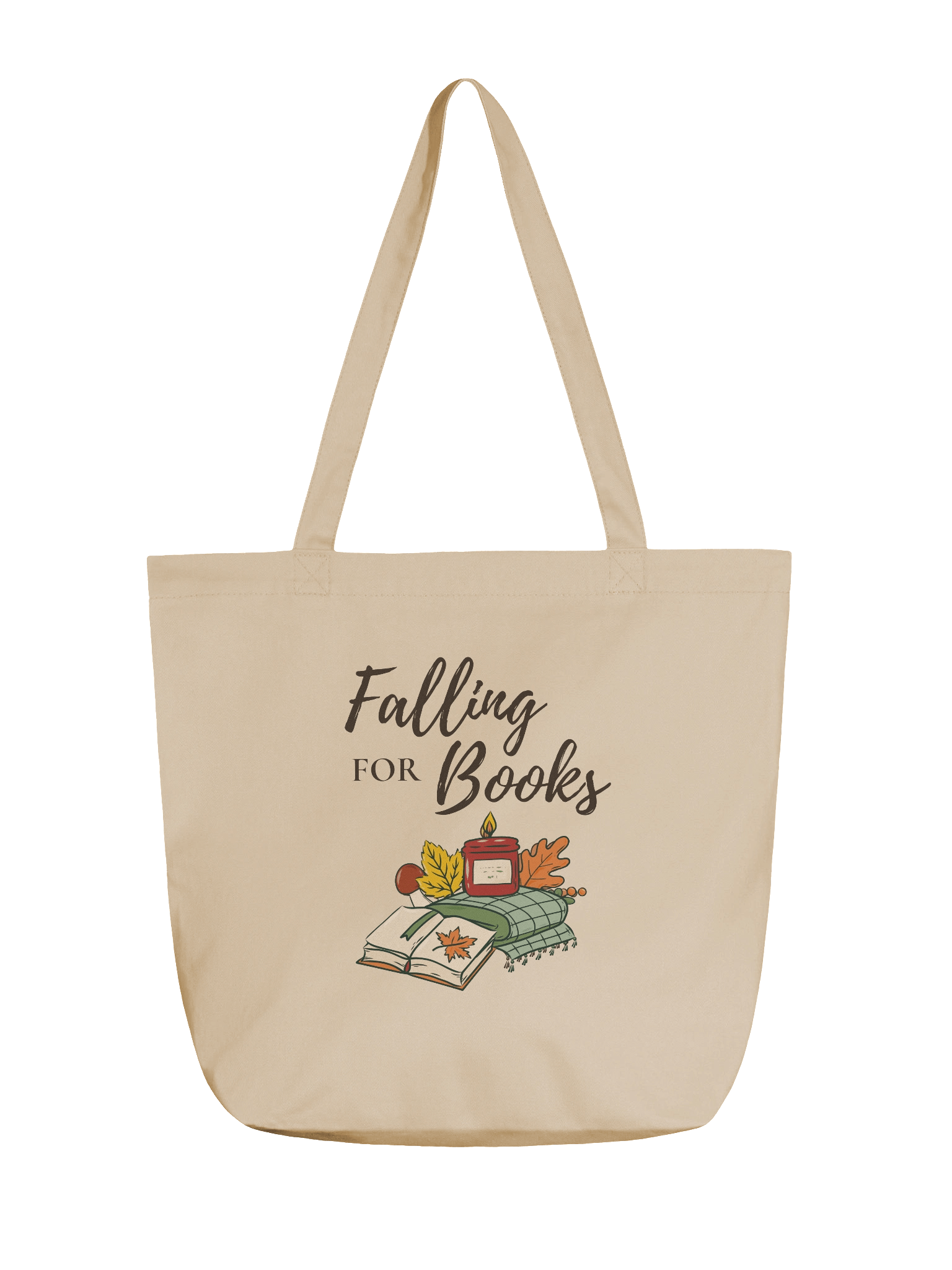 Falling for Books Tote Bag product image (1)