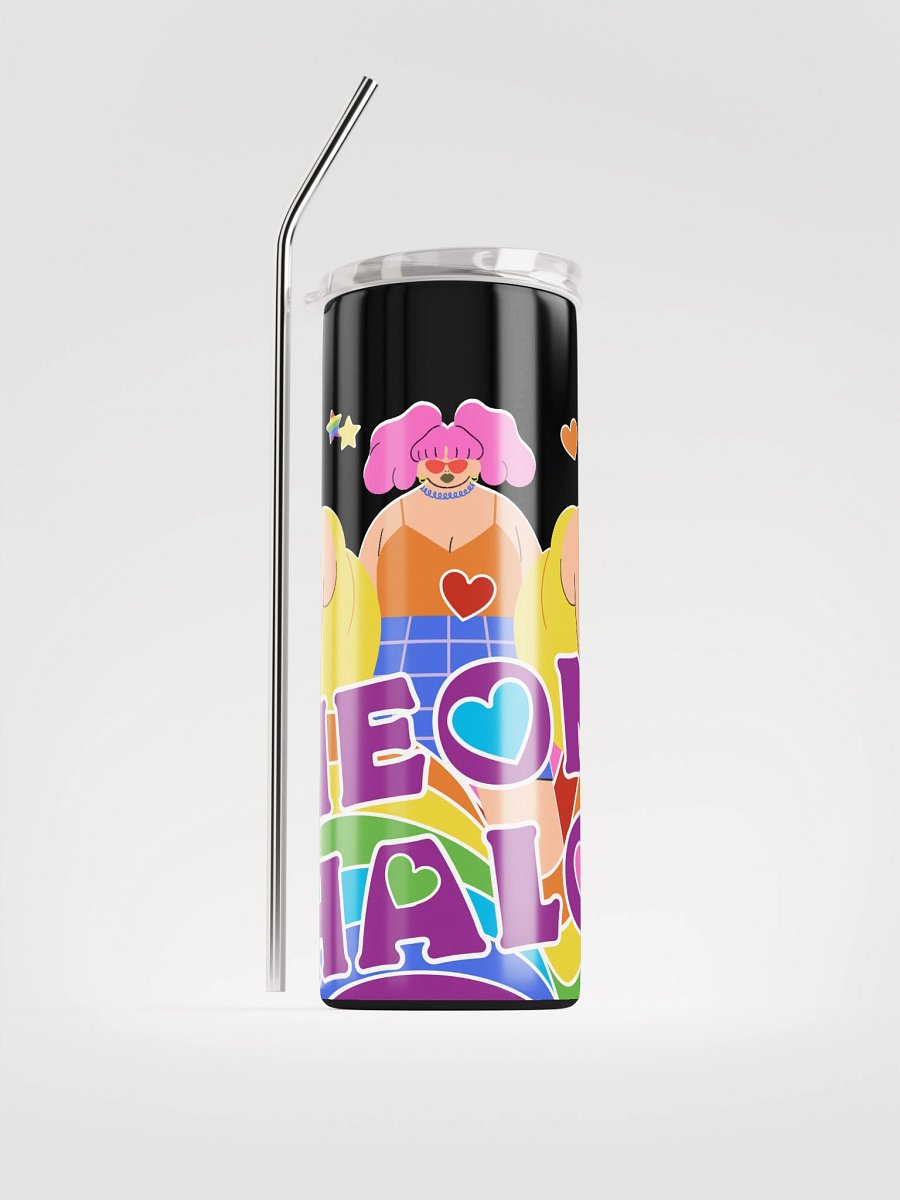 Neon Halo Stainless Steel Tumbler product image (1)