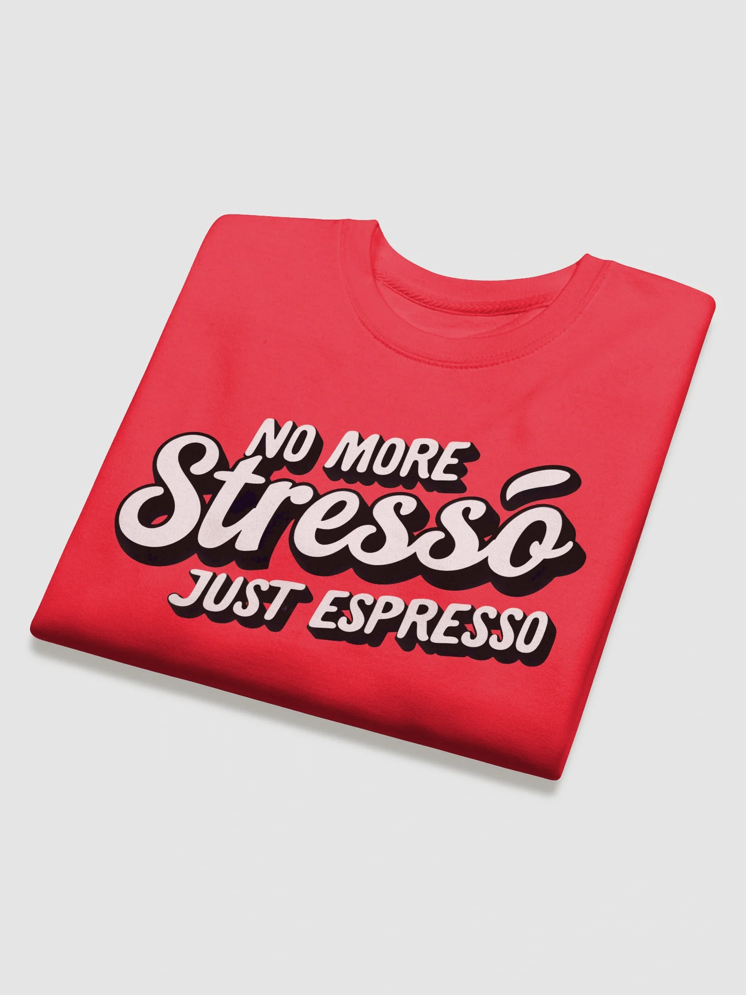 KLERIK Crown Drip Sweatshirt - No more Stresso Just Espresso product image (24)