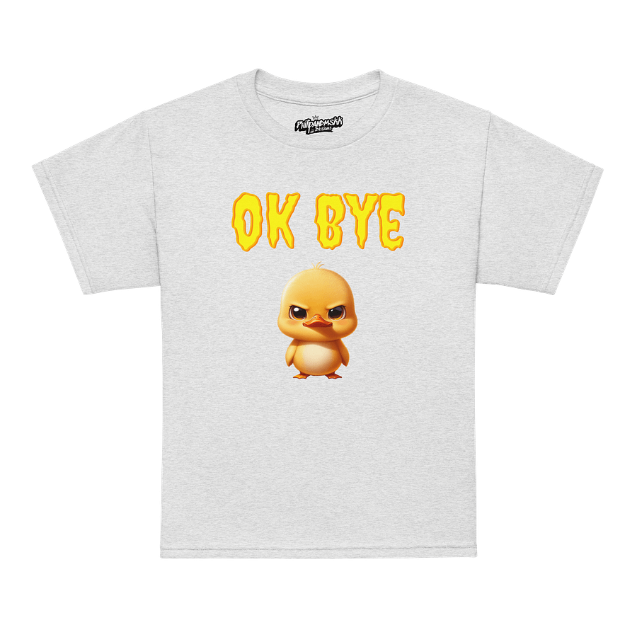 Quirky Duck 'OK BYE' Youth Sports Tee product image (72)