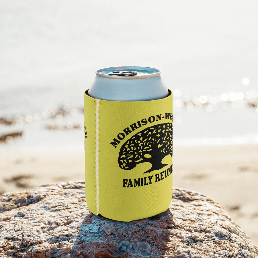 "Morrison-Werner Family Tree" Can Coozie (Yellow) product image (8)