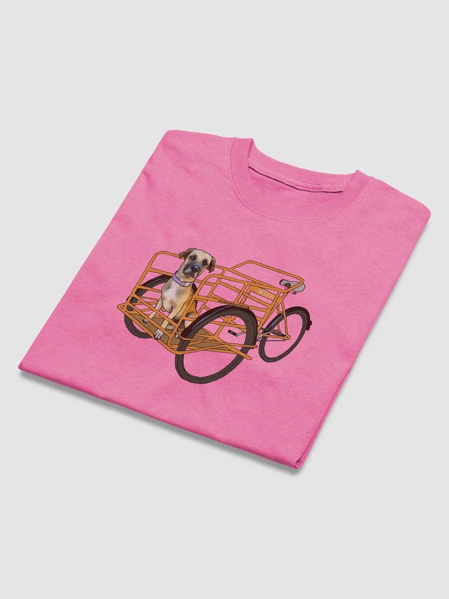 Neron on a cargo tricycle, Gildan 5000 Heavyweight T-Shirt product image (3)