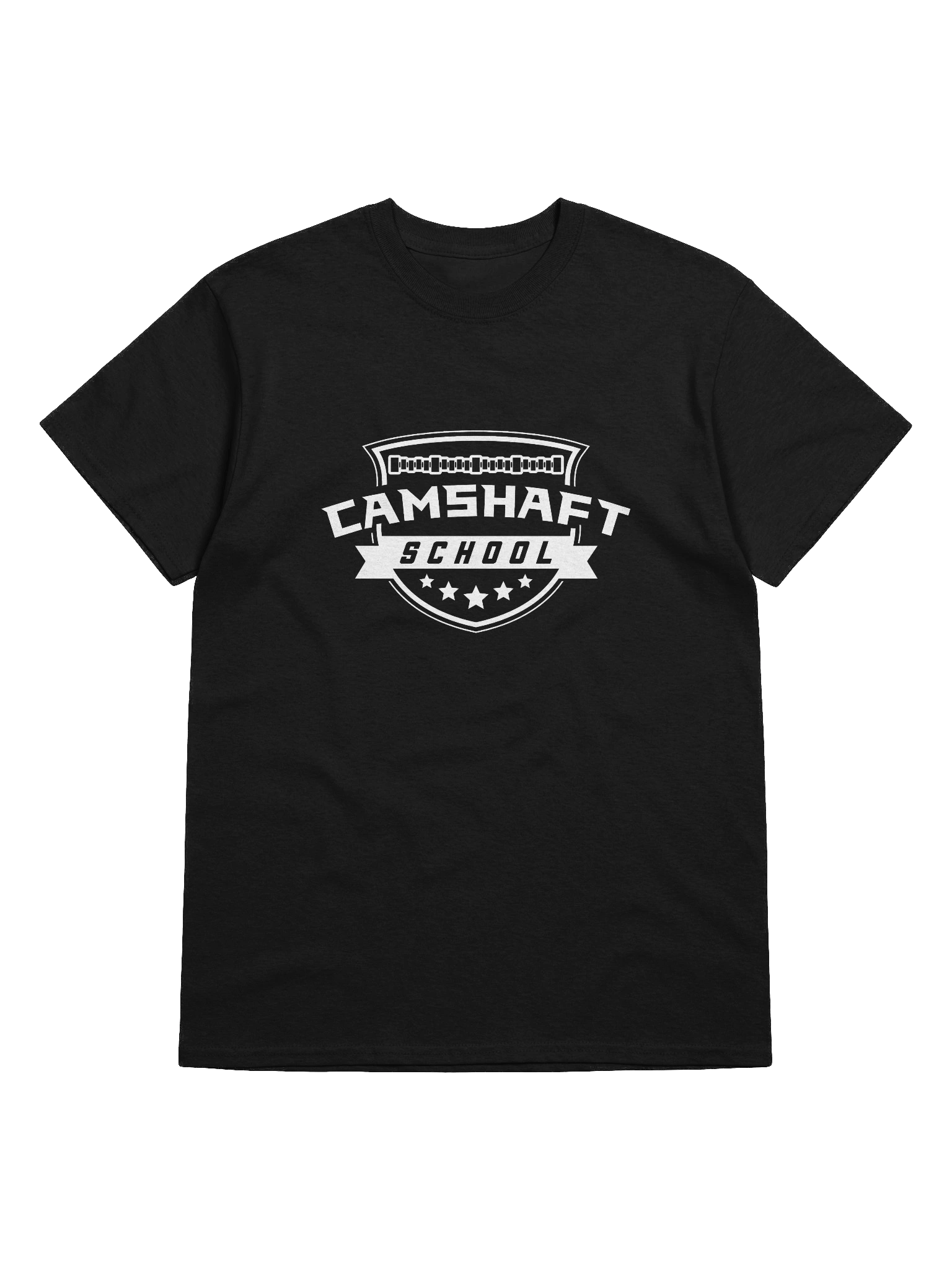 T-shirt - White on Black product image (5)