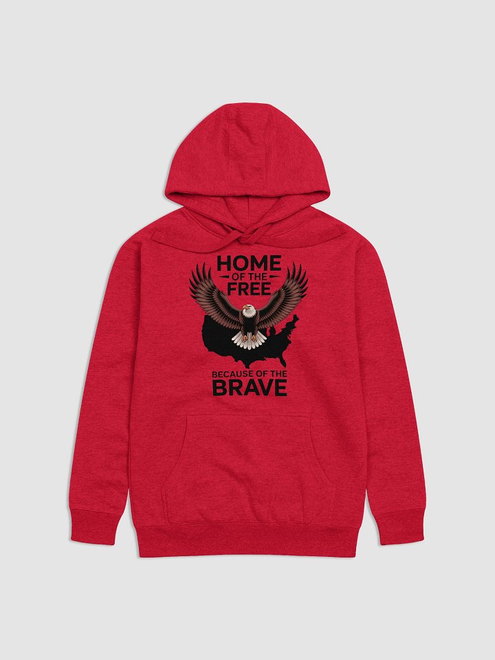Patriotic Eagle Spread Unisex Hoodie product image (3)