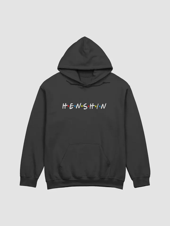 HENSHIN is For FRIENDS Black Logo Hoodie product image (2)
