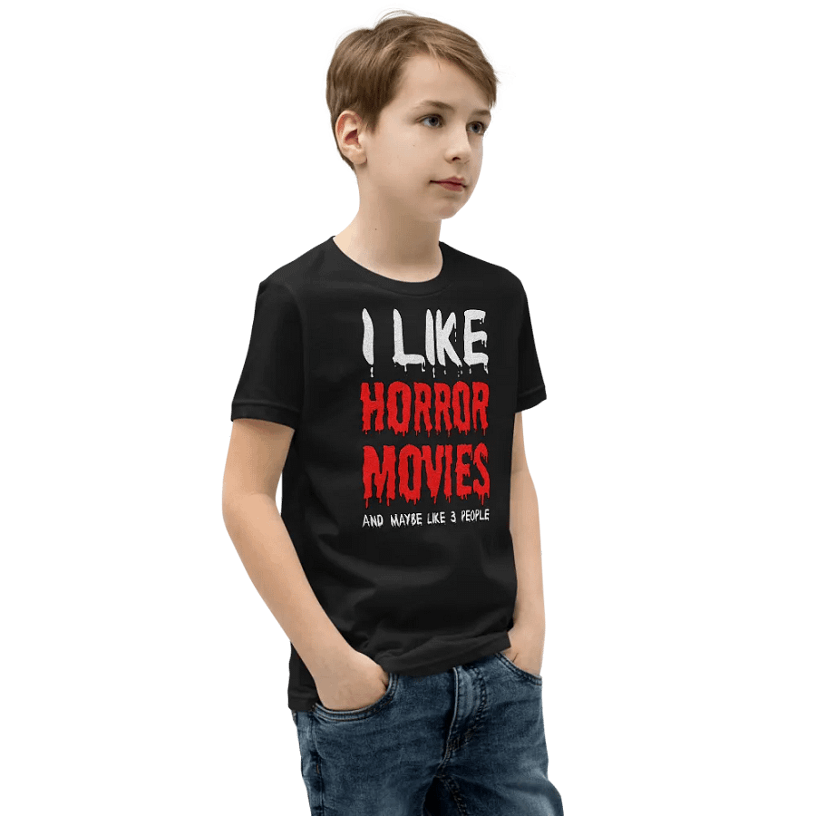 I Like Horror Movies And Maybe Like 3 People T-Shirt For Kids product image (2)