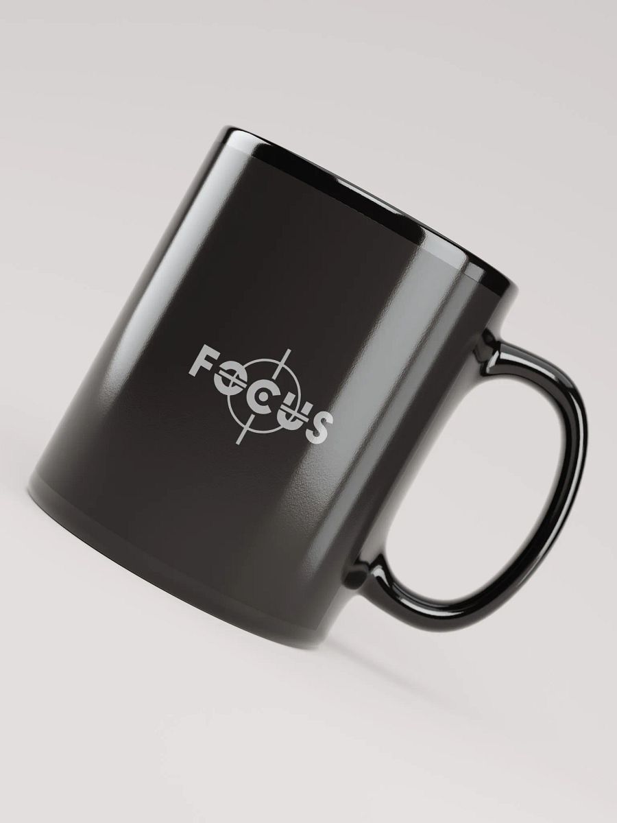 Focus Black Mug product image (4)