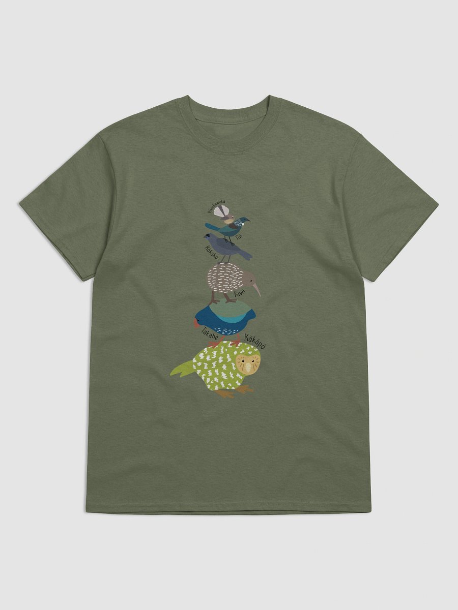 Stacked New Zealand Birds - Unisex Adult Tee product image (5)
