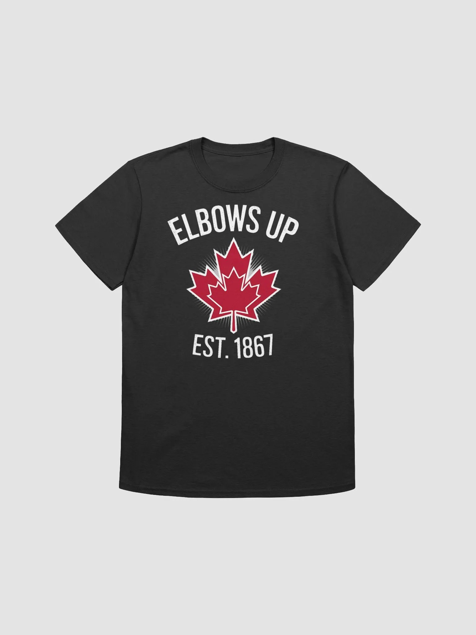 Elbows Up Canada Est. 1867 T-Shirt – Proud Canadian product image (3)