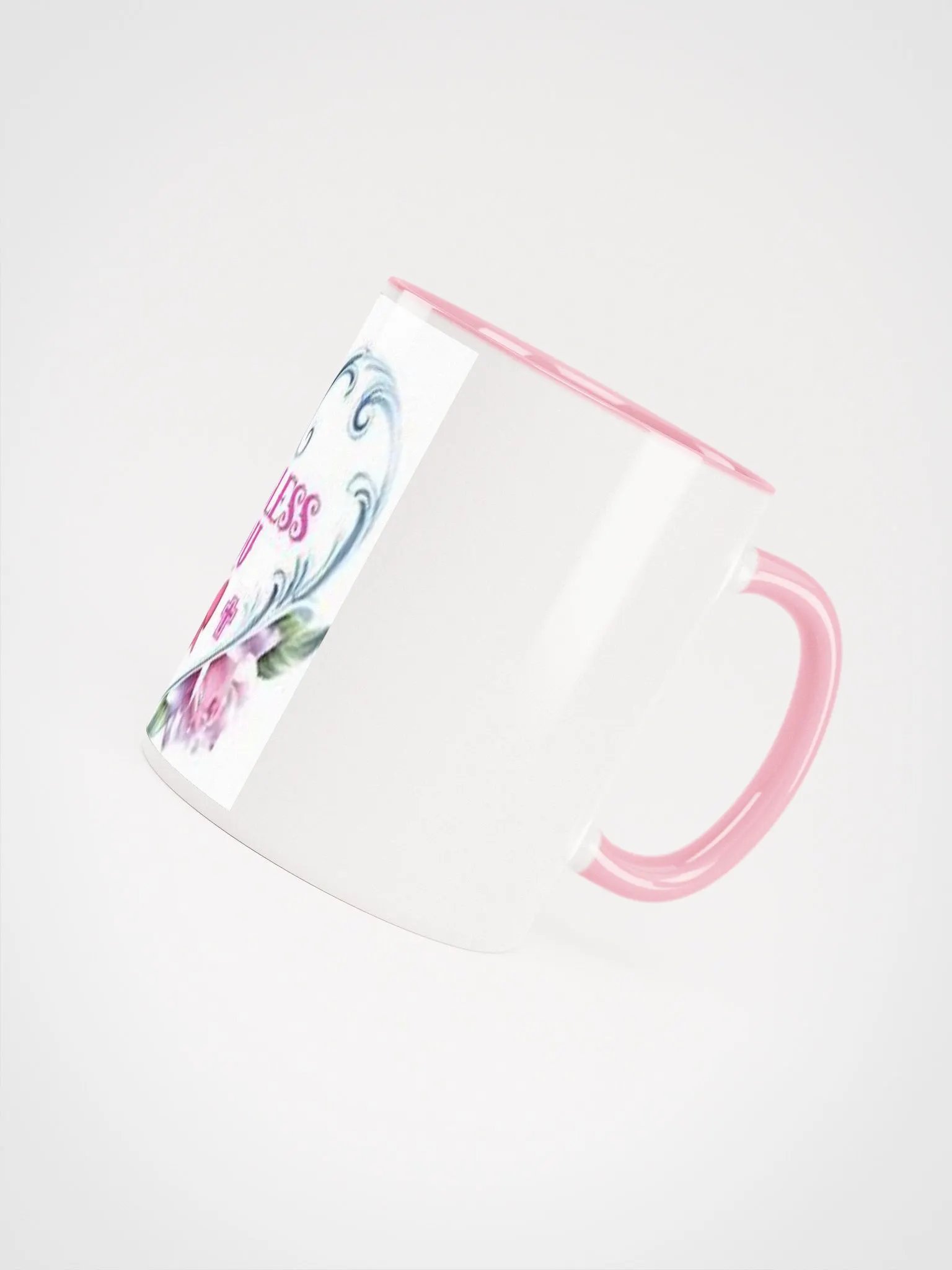 Pink and White Mug product image (4)