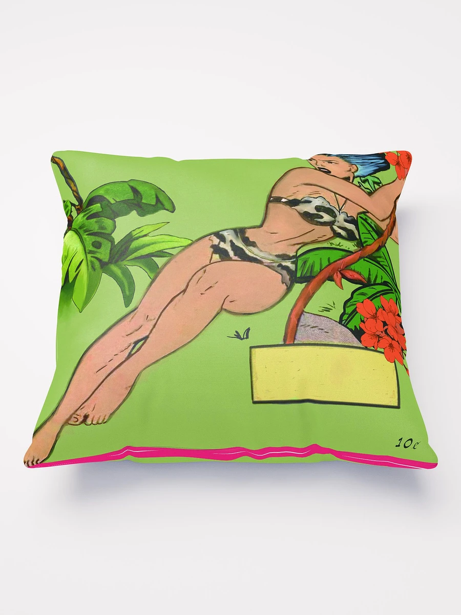 Vintage Jungle Girl Cartoon Pillow product image (2)