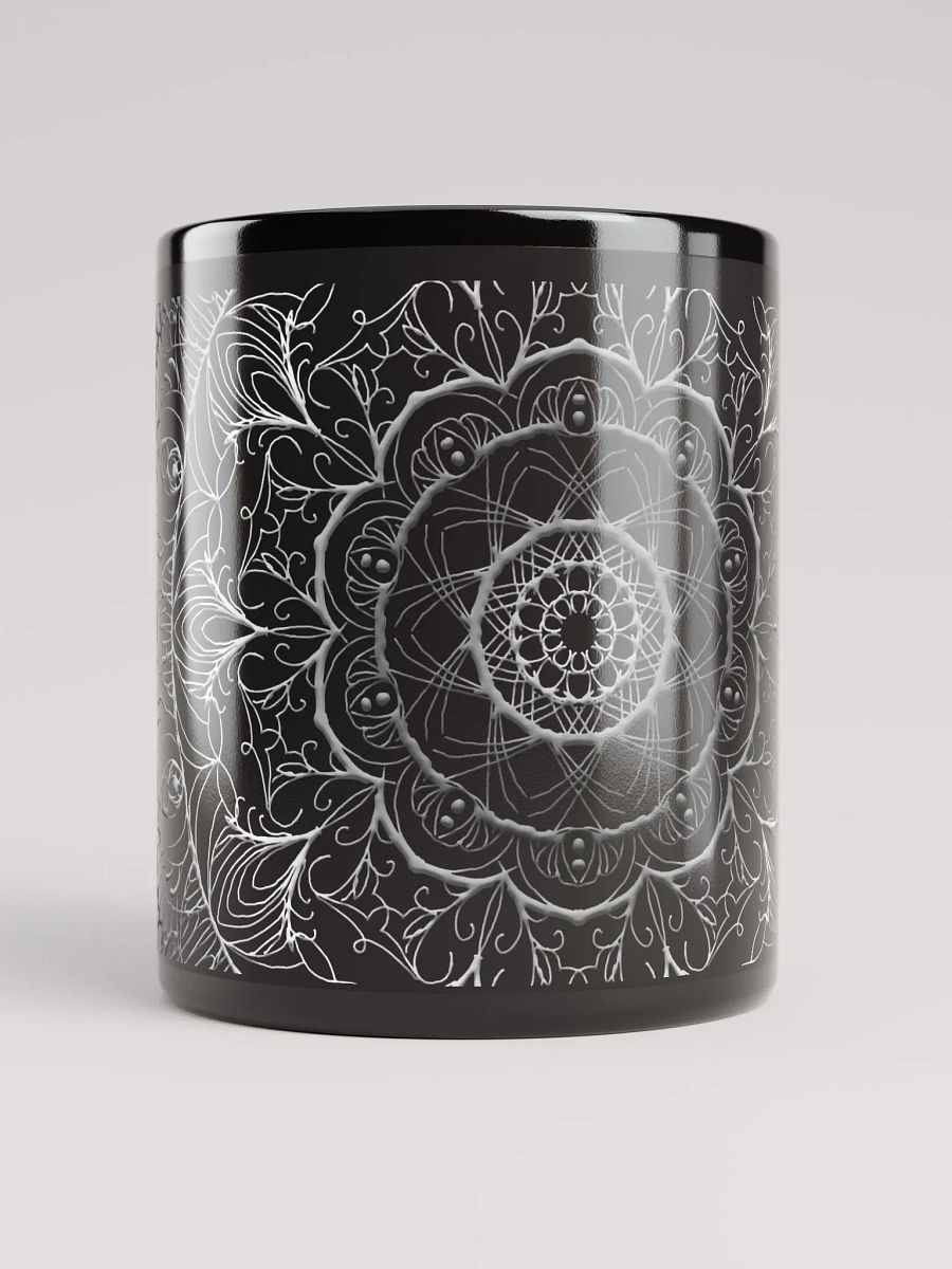 Mystical Symmetry Black Mug product image (9)