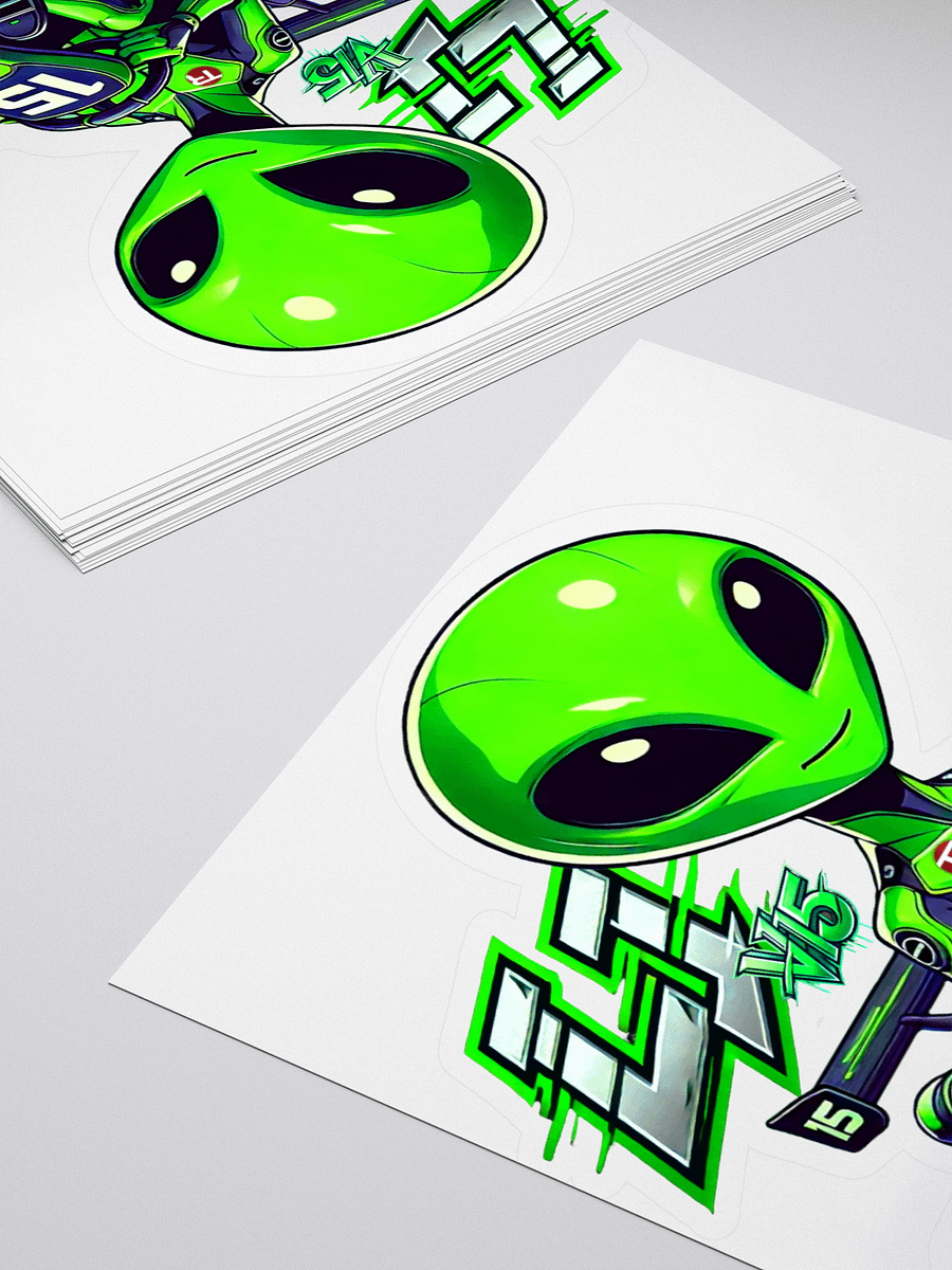 Bob the Alien – LJv15 Sticker product image (4)