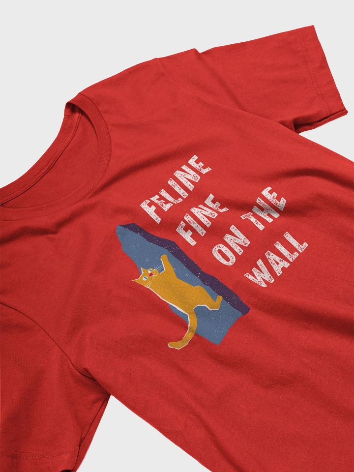 'Feline' Fine On The Wall - Climbing T-Shirt product image (2)