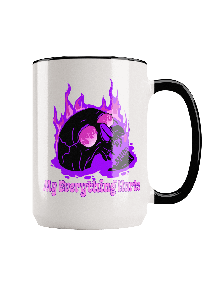 My Everything Hurts! Purple Skull Mug product image (1)
