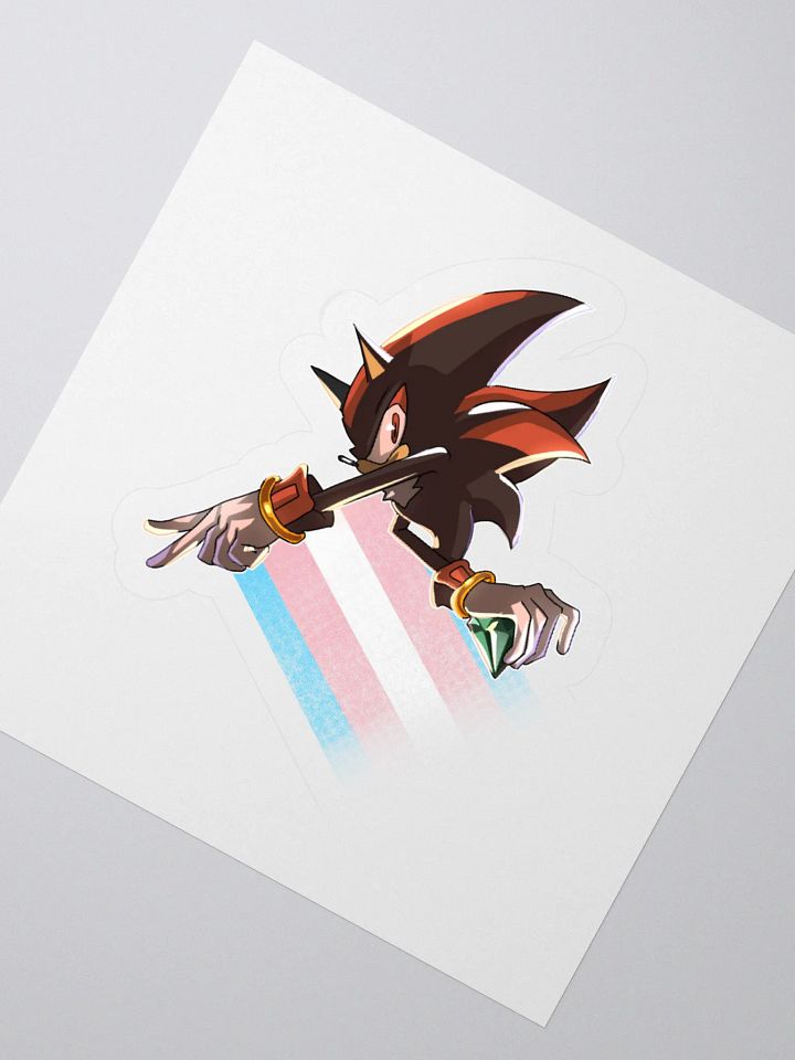 Shadow - transpride - sticker product image (2)
