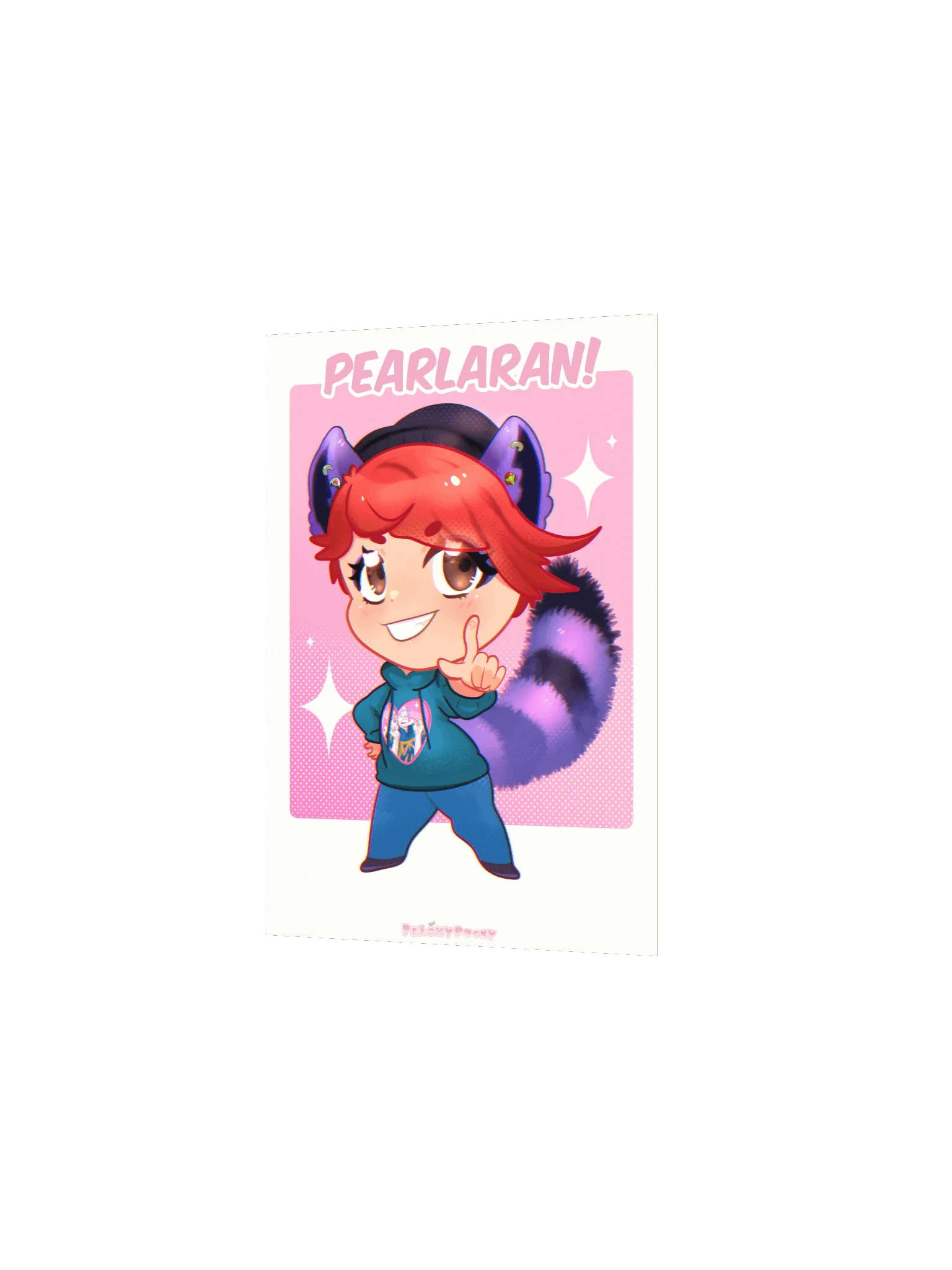 Racoon Pearl Poster product image (2)