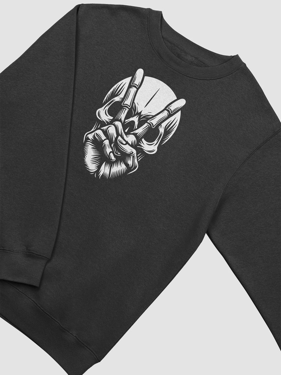Skull Arsenal Premium Crewneck | AI Design peace skull image product image (3)