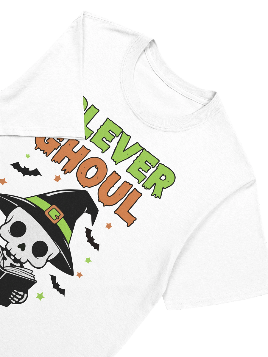 Clever Ghoul Halloween Shirt | Funny Study & Spooky School Tee product image (7)