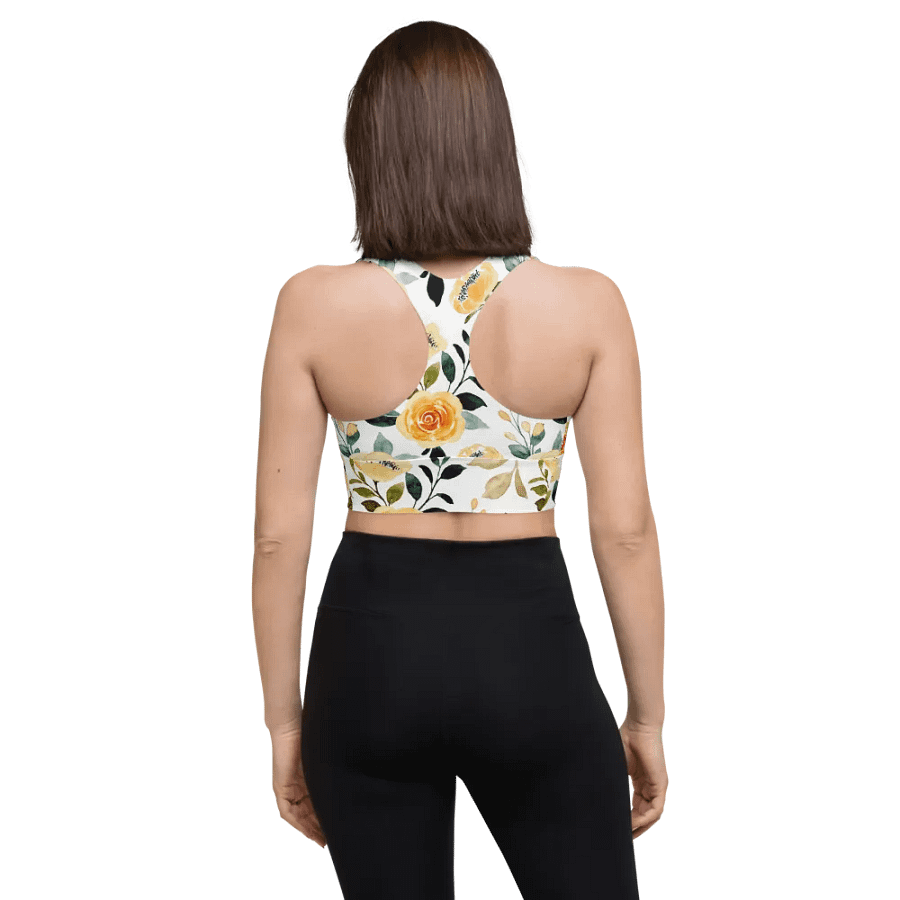 Yellow Rose Delight Sporty Top product image (4)