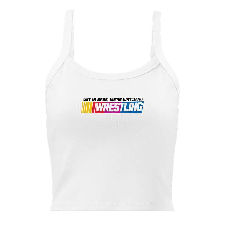 Trackside Baddie Micro-Rib Tank Top product image (1)