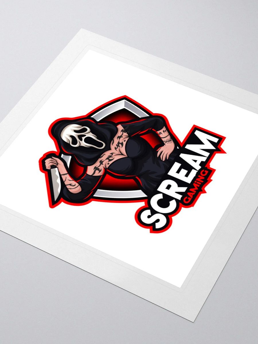 Scream Gaming Kiss Cut Stickers product image (3)
