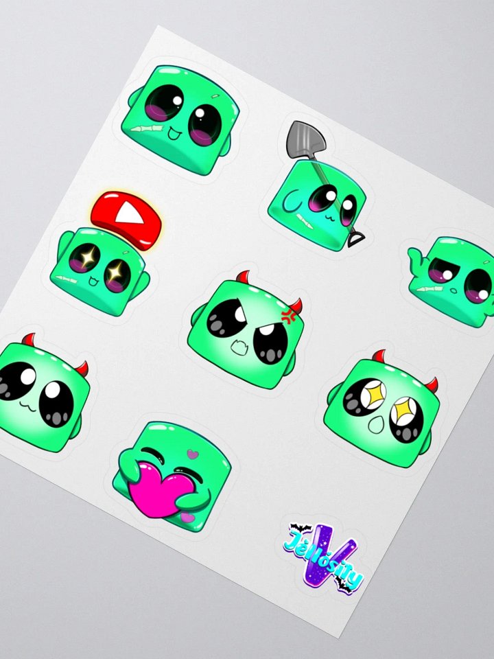 Jello and Baby Demon Sticker sheet product image (4)