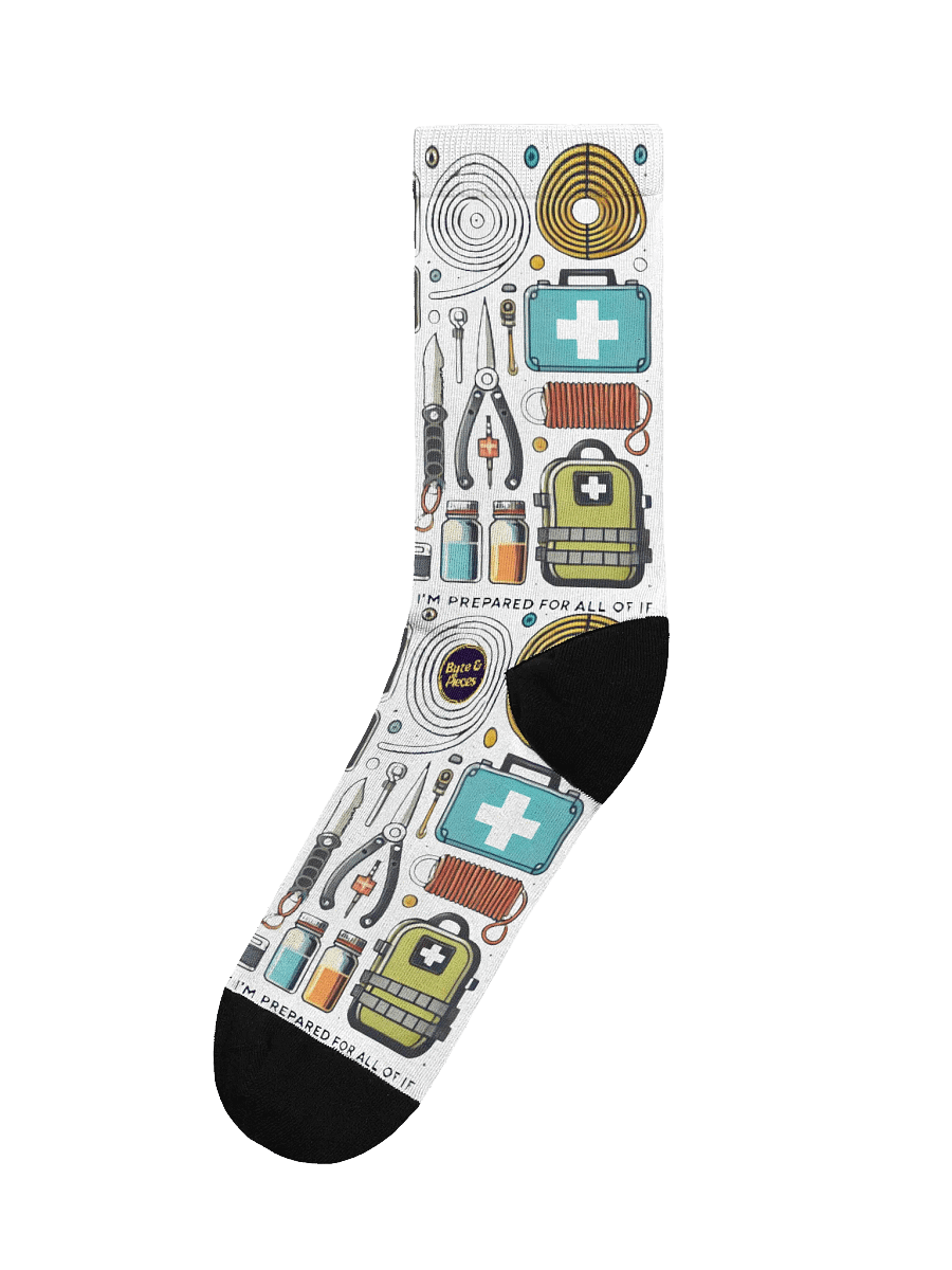 'I’ve Got 99 Problems, But I’m Prepared for All of It' Premium Socks product image (2)
