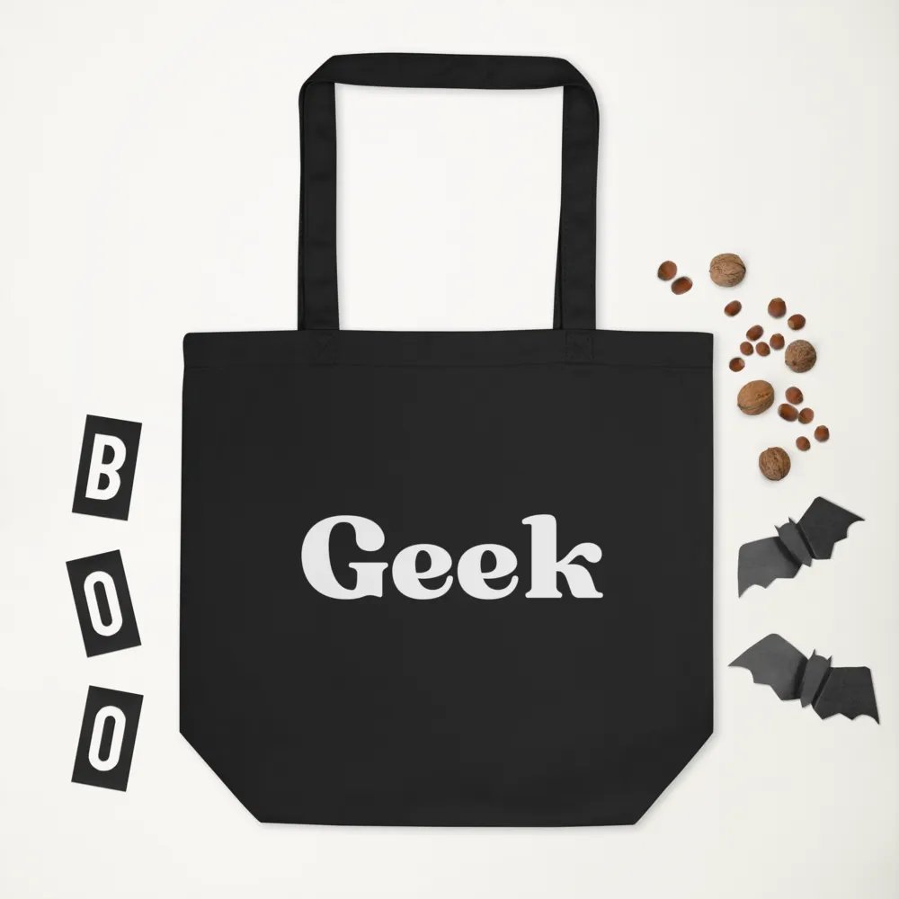 Geek tote bag (retro) product image (3)