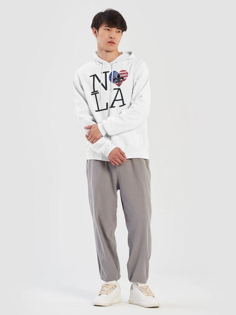 I LOVE NOLA **SUPERSOFT BIGSHOT HOODIE** (USA HEART) product image (26)